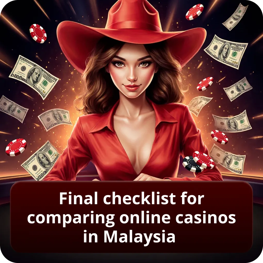 Final Checklist for Comparing Online Casinos in Malaysia